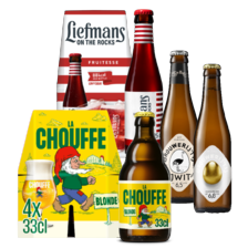Liefmans, La Chouffe, Duvel of Brouwerij 't IJ